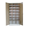 Pigeon Hole Cabinet with Doors - Steel - 21 Compartment - 180 x 90 x 45 cm - PH004-ivorykaroo
