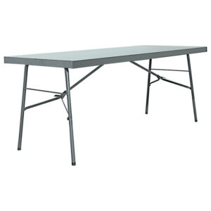 Steel Folding Table - 189 x 76 x 76 cm - FT001-grey