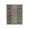 Cell Phone Charge Station Locker - Metal - 10 Compartments - Excludes Charger Unit - CELLOCK10RECHARGE02