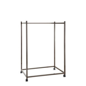 Vertical Mobile Plan Stand - 130 x 98 x 60 cm - BOMPLAN-ivory