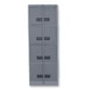Steel Office Filing Cabinet - 4 Drawer File - Security Bar - 130 x 47 x 63 cm - 4FC01-grey