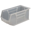 Stack & Hang Parts Storage Bin - Small Plastic Container - Size 7 - 37.5 x 21 x 18 cm - Clear - BIN-7-CLEAR