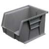 Stack & Hang Parts Storage Bin - Small Plastic Container - Size 6 - 28 x 21 x 18 cm - Grey - BIN-6-GREY