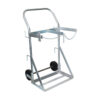 Gas Bottle Trolley - Double LPG Oxygen Canister - 27 x 66 x 124 cm - Load Capacity 300kg - SX4-WSR