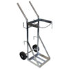 Gas Bottle Trolley - Single LPG Canister - 34 x 40 x 110 cm - Load Capacity 200kg - SX3-WSR