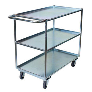 Stock Picking Trolley - 3 Shelf - Galvanised - 110 x 61 x 110 cm - Load Capacity 240kg - SP42-3