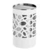 Steel Litter Bin - Jumbo - Nucleus - Lid With Full Swivel - 460 Ø x 700 (H) mm - White - NUCJ001WH