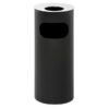 Steel Ashtray Litter Bin - Stainless Steel Top - 240 Ø x 600 (H) mm - Colour Options - 526BL