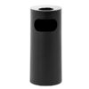 Ashtray Litter Bin - Steel Powder Coated - Free Standing - 240 Ø x 600 (H) mm - Black - 506BL