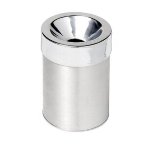 Table Top Ash Pillar - Stainless Steel - Funnel Lid - 90 Ø x 145 (H) mm - 053SS