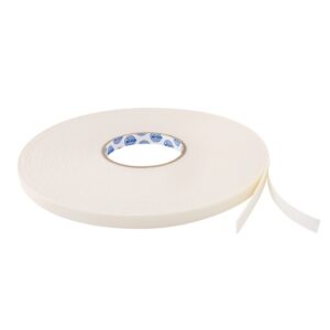 Double Sided Foam Tape - White - 18mm x 25m - Box of 12 - Pack of 12 - 1000006403