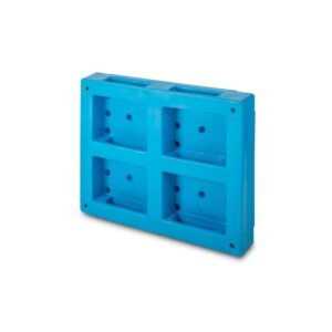 Plastic Pallet - Racking - Standard - Hygiene - Solid - HACCP Compliant - 100 x 120 x 18 cm - PT1200PR2-S