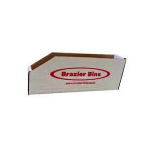 Brazier Bins - Cardboard Bin - Parts Storage Box - 30.5 x 5 x 11 cm - NO.8