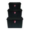 Plastic Storage Box - Pride - 3 Piece 25L - 45L - 65L