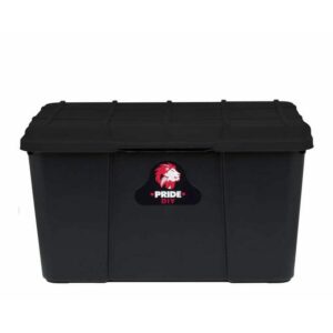 45L Plastic Storage Box - Pride - Pack of 5