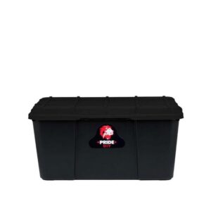 25L Plastic Storage Box - Pride - Pack of 5