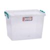 13L Clip and Lock Plastic Storage Box - Colour Options - Pack of 5