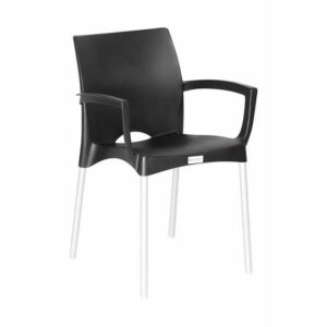 Plastic Chair - Alexis - Black