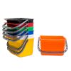 12.5L Rectangular Plastic Bucket - Colour Options