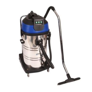 Wet and Dry Vacuum Cleaner - Kingfisher - Stainless Steel - 3 Motors - 3000W - 80L