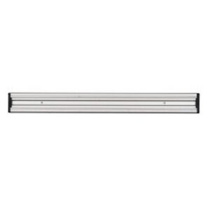 Wall Rail Only - 50cm - With End Clips - Black