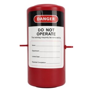 Lockout Electrical Plug - Rotating - Large - 7.8 x 17 x 2cm