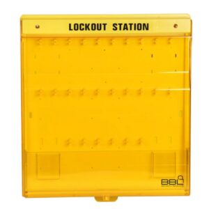 Lockout Station - Holds 60 Locks - 63 x 8.5 x 58 cm