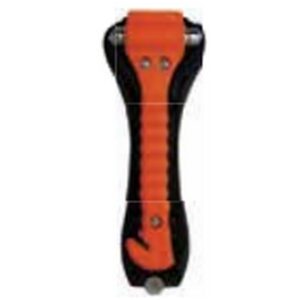 Emergency Break Glass Hammer - Steel and Plastic - JJ0420