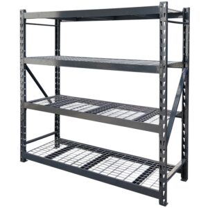 Steel Shelving - Heavy Duty - Initial Bay - 4 Shelves - Flat Packed - 196 x 193 x 61 cm - HH300100