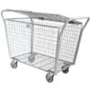 Steel Parcel Trolley - With Lid - Lockable - 110 x 65 x 94cm
