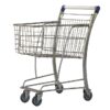 Steel Kiddies Shopping Trolley - Metal Mesh - 25L