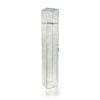 Wire Mesh Locker - Electro Plated - 1 Door - 180 x 30 x 45cm