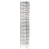 Wire Mesh Locker - Electro Plated - 12 Doors - 180 x 30 x 45cm