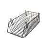 Steel Wire Mesh Bacon Basket - Black - 24 x 56 x 13.5cm