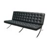 Three Seater Couch - Barcelona - Von Der Rohe - 3 Seater - Pleather - Colour Options
