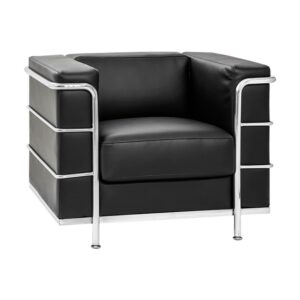 Single Seater - Le Cube - Le Corbusier - 1 Seater - Pleather - Colour Options