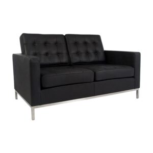 Two Seater Chair - Florence – George Nelson - 2 Seater - Pleather - Colour Options