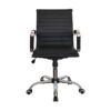 Medium Back Office Chair - Generic - PU Leather - Swivel and Tilt - Gas Height - Colour Options