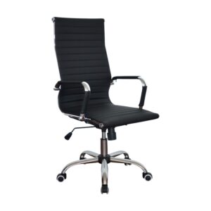 High Back Office Chair - Generic - PU Leather - Swivel and Tilt - Gas Height - Colour Options