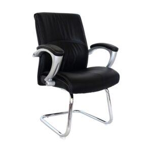 Visitors Arm Chair - Big Guy - PU Leather - Colour Options