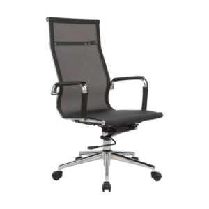 High Back Office Chair - Eames Netting - Tilt - Gas Height - Colour Options