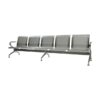 Airport Bench - Public Seating - Heavy Duty Standard Steel - Indoor Use - Flat Packed - Five Seater - 296 x 67 x 79 cm