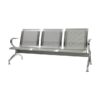 Airport Bench - Public Seating - Heavy Duty Standard Steel - Indoor Use - Flat Packed - Three Seater - 180 x 67 x 79 cm