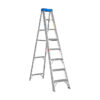 Aluminium Step Ladder - Single Sided - A-Frame - Medium Duty - SANS 50131 - 8-Step - 2.40m