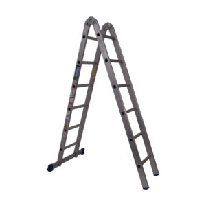Aluminium Dual Purpose Ladder - 6 Steps - Double Sided - 3.65m