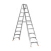 Aluminium Step Ladder - Double Sided - A-Frame - Heavy Duty Industrial - 10-Step - 3.0m