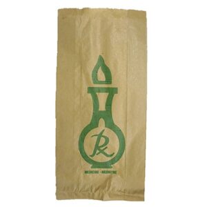 Paper Bag Rx Green X-lar 400x180x80 – 500