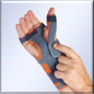 Wrist Support with Palmar/Dorsal Splints Semi-Rigid