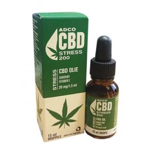 Adco Cbd Stress 200mg Drops 15ml