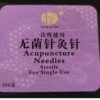 Needle Acupuncture .30x25mm – 100s